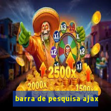 barra de pesquisa ajax